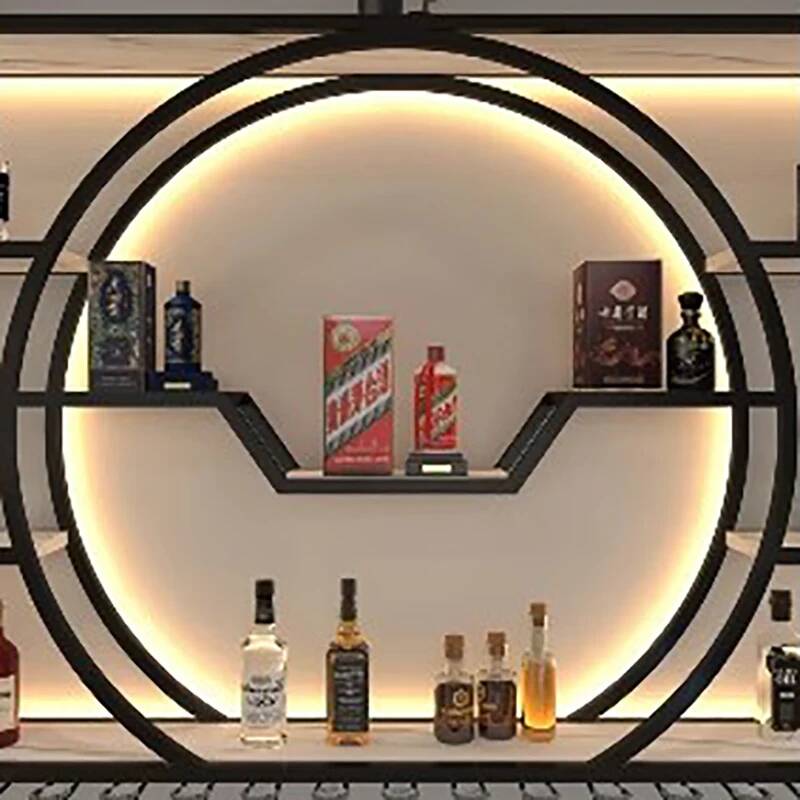 Wine Nightclub Display Cabinet - Home Bar Shelves 评论和价格