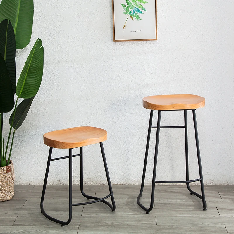 Simple Modern Iron Bar Chairs, - Home Bar Seating 评论和价格