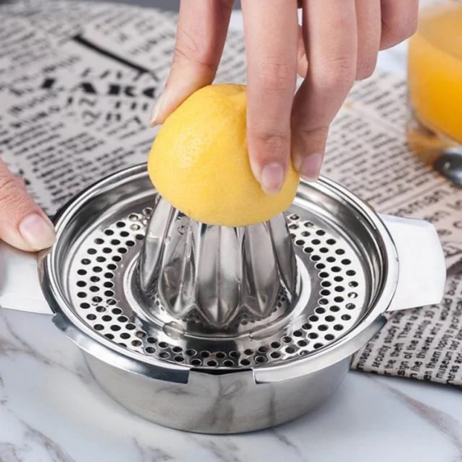 Manual Stainless Steel Lemon O - Citrus Juicer Bar 评论和价格
