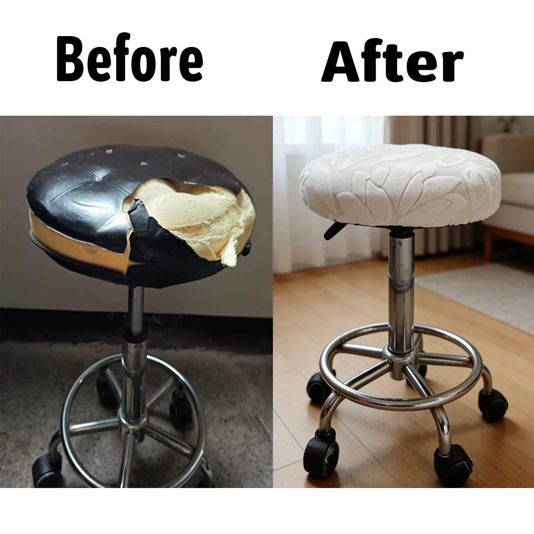 Bar Stool Cover Camellia Jacqu - Home Bar Seating 评论和价格
