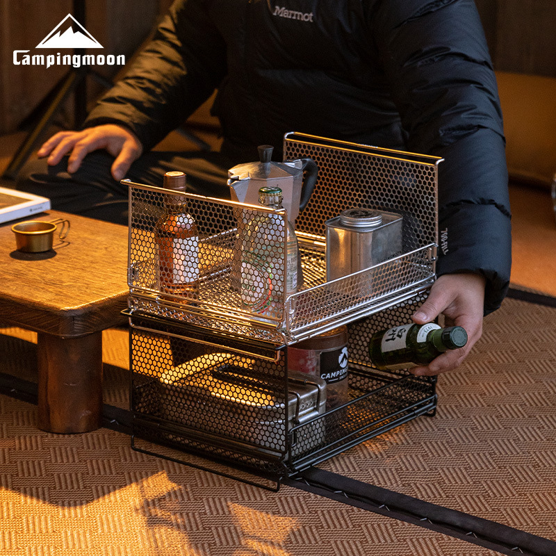 CAMPINGMOON CK-23SF Hexagonal  - Home Bar Shelves 评论和价格