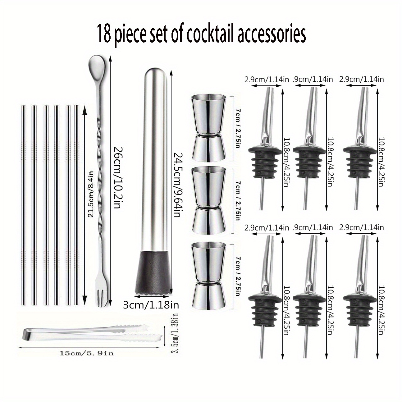 Bar Essentials Collection, Sta - Home Bar Setup Kit 评论和价格