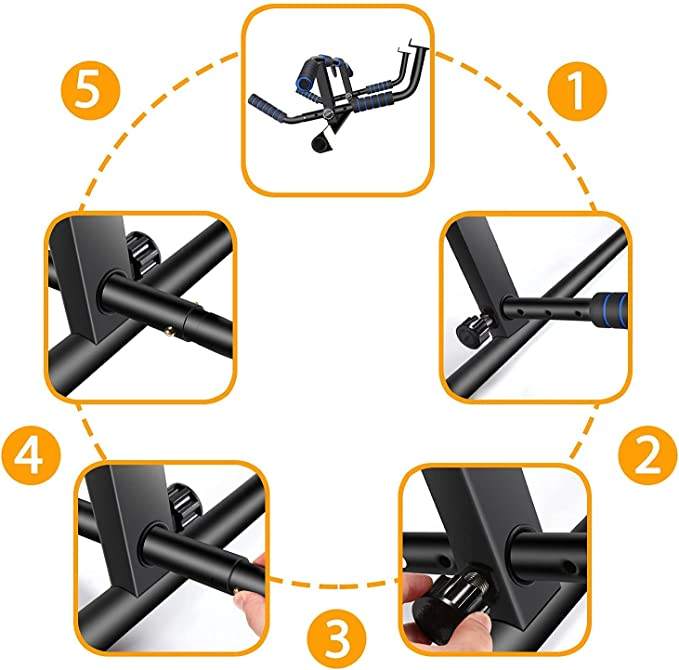 Pull up Bar for Doorway Multif - Home Bar And Gym 评论和价格