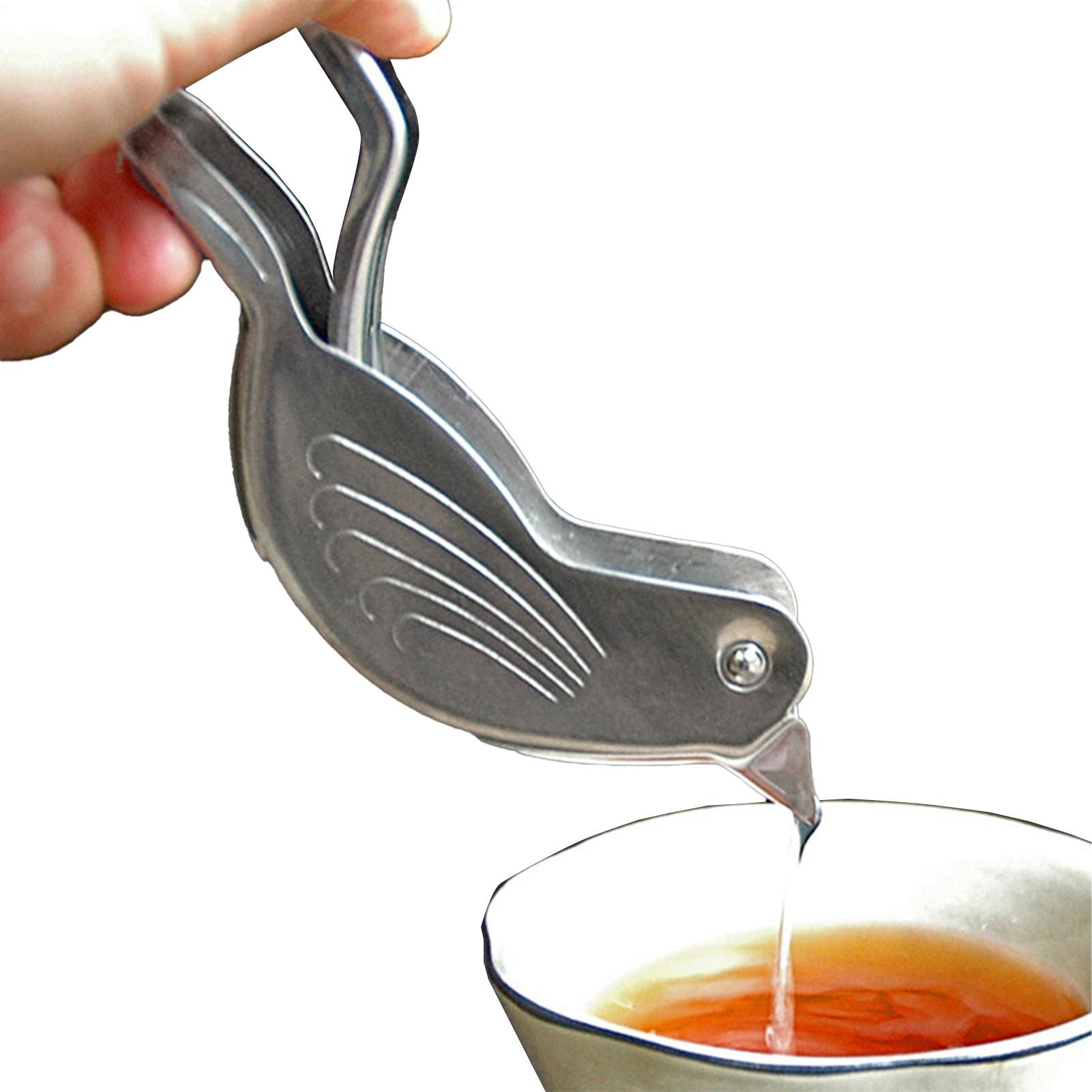 Silver Bird Shape Lemon Juicer - Citrus Juicer Bar 评论和价格