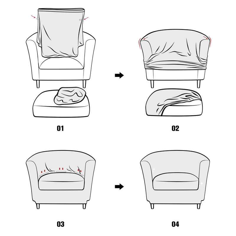 Solid Color Club Armchair Cove - Home Bar Seating 评论和价格