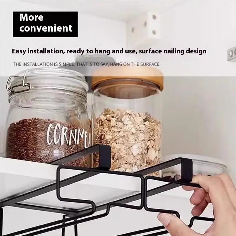 No Drilling Metal Red Wine Gla - Home Bar Shelves 评论和价格