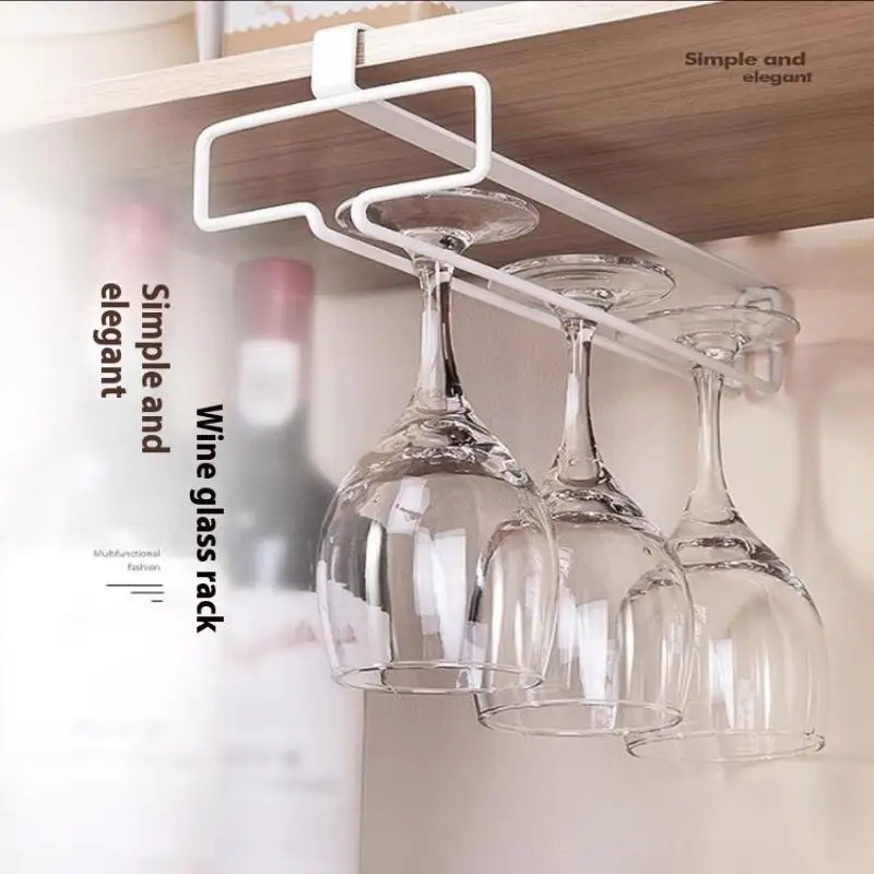No Drilling Metal Red Wine Gla - Home Bar Shelves 评论和价格