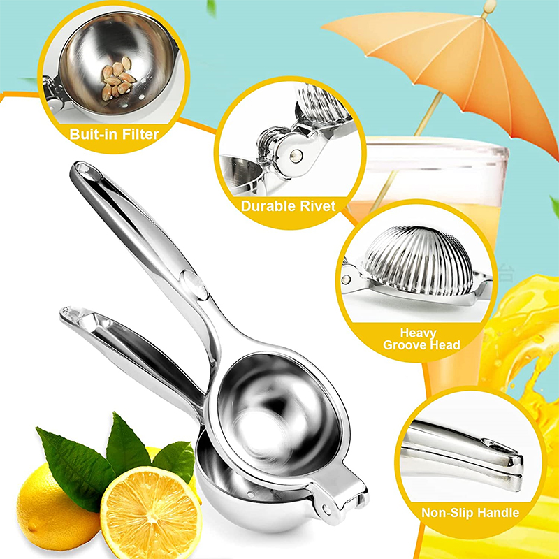 Manual Lemon Squeezer Zinc All - Citrus Juicer Bar 评论和价格