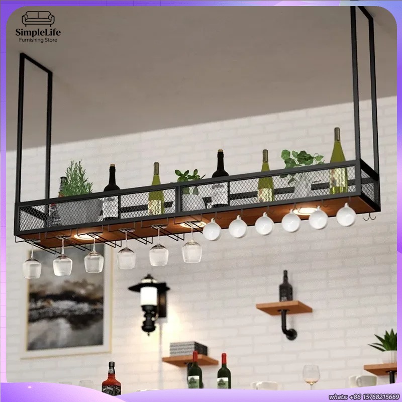 Open Wine Rack Bar Cabinet wit - Home Bar Shelves 评论和价格