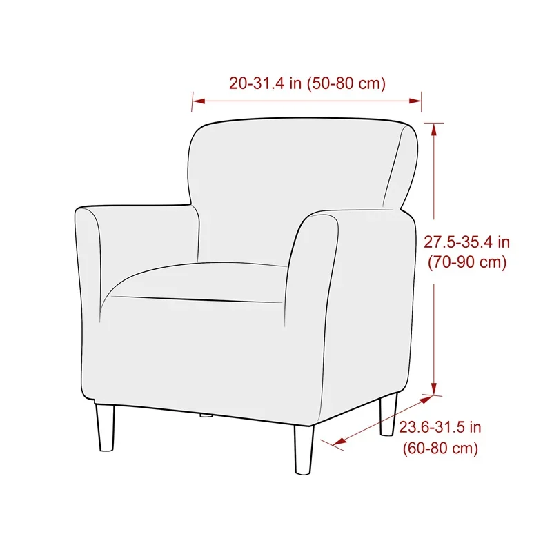 1PC Water Repellent Tub Sofa C - Home Bar Seating 评论和价格